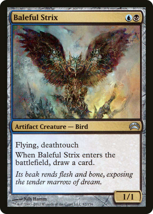Baleful Strix (082) Foil - Planechase 2012
