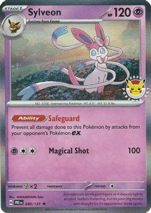 Sylveon — 040/131 (Pokemon Day) (40) Holofoil  - Miscellaneous Cards & Products