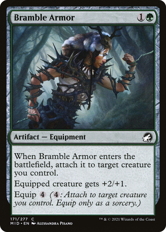 Bramble Armor [Innistrad: Midnight Hunt] Foil
