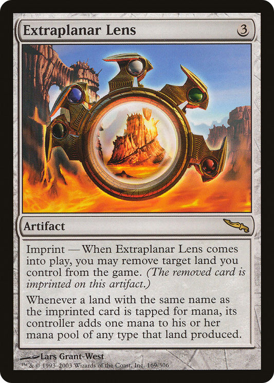 Extraplanar Lens [Mirrodin] Foil
