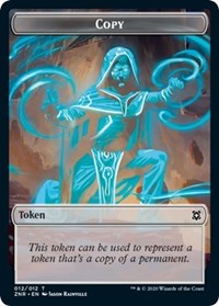 Copy // Illusion Double-Sided Token [Zendikar Rising Tokens] | Silver Goblin