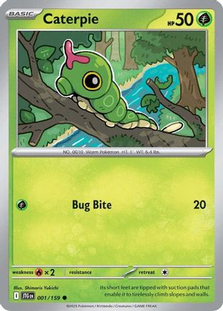 Caterpie (1) Reverse Holofoil - Journey Together