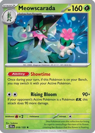 Meowscarada (18) Reverse Holofoil - Journey Together