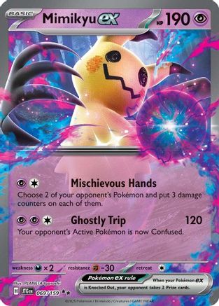 Mimikyu ex (69) Holofoil - SV09 Journey Together