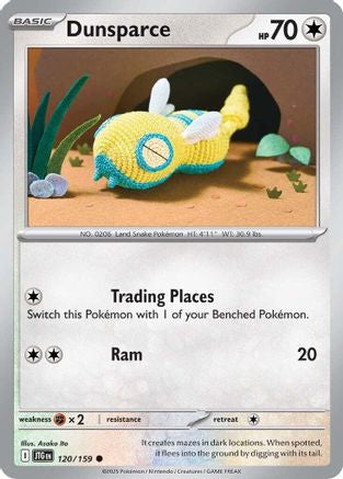 Dunsparce (120) Reverse Holofoil - Journey Together