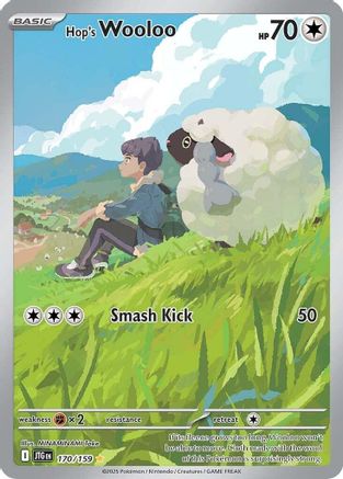 Hop's Wooloo (170) Holofoil - Journey Together