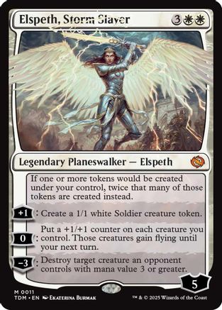 Elspeth, Storm Slayer (011) - Tarkir: Dragonstorm
