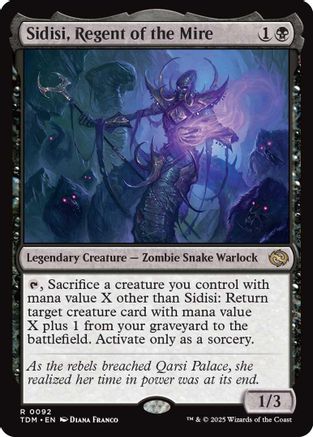 Sidisi, Regent of the Mire (092) - Tarkir: Dragonstorm