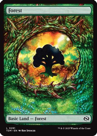 Forest (291) - Tarkir: Dragonstorm