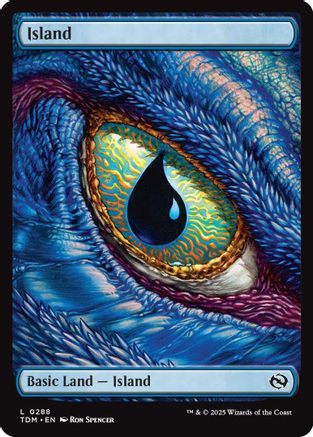 Island (288) Foil - Tarkir: Dragonstorm