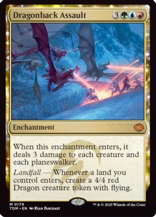 Dragonback Assault (179) - Tarkir: Dragonstorm