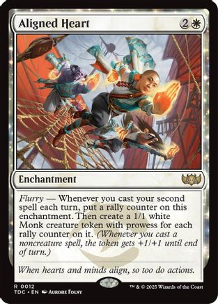 Aligned Heart (012) - Commander: Tarkir: Dragonstorm