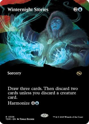 Winternight Stories (Borderless) (336) Foil - Tarkir: Dragonstorm