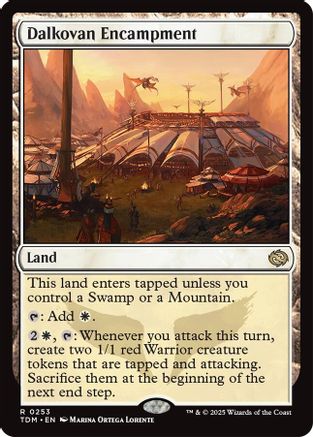 Dalkovan Encampment (253) Foil - Tarkir: Dragonstorm
