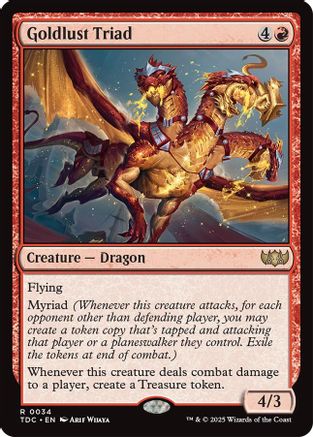 Goldlust Triad (034) - Commander: Tarkir: Dragonstorm