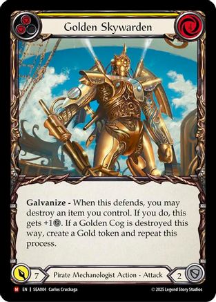 Golden Skywarden (SEA004) Rainbow Foil - High Seas