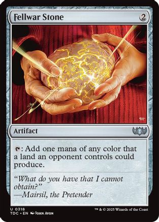 Fellwar Stone (318) - Commander: Tarkir: Dragonstorm