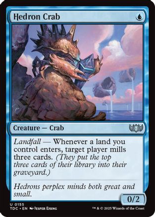 Hedron Crab (155) - Commander: Tarkir: Dragonstorm