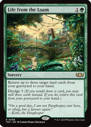 Life from the Loam (096) - Commander: Tarkir: Dragonstorm