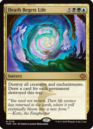 Death Begets Life (176) Foil - Tarkir: Dragonstorm