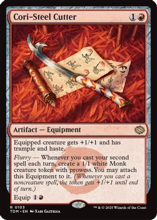 Cori-Steel Cutter (103) - Tarkir: Dragonstorm