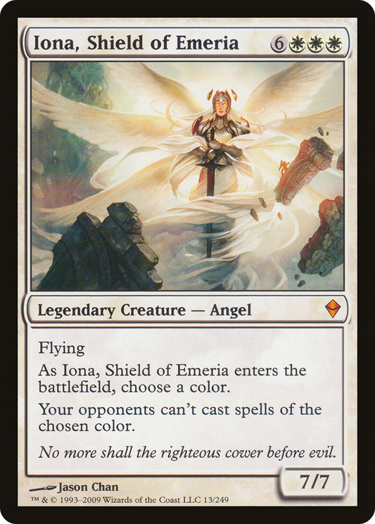 Iona, Shield of Emeria [Zendikar] Foil