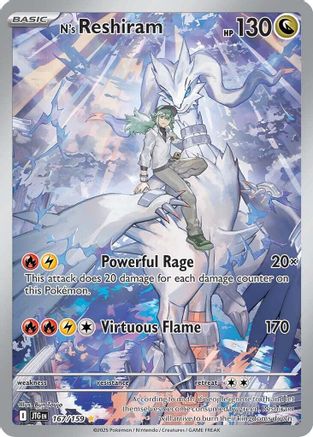 N's Reshiram (167) Holofoil - Journey Together