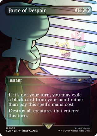 Force of Despair (1936) Foil - Secret Lair Drop Series