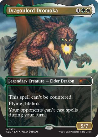 Dragonlord Dromoka // Dragonlord Dromoka (1971) - Secret Lair Drop