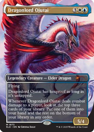 Dragonlord Ojutai // Dragonlord Ojutai (1973) - Secret Lair Drop