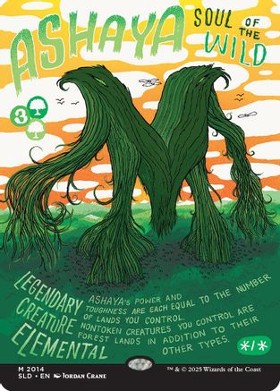 Ashaya, Soul of the Wild (2014) - Secret Lair Drop