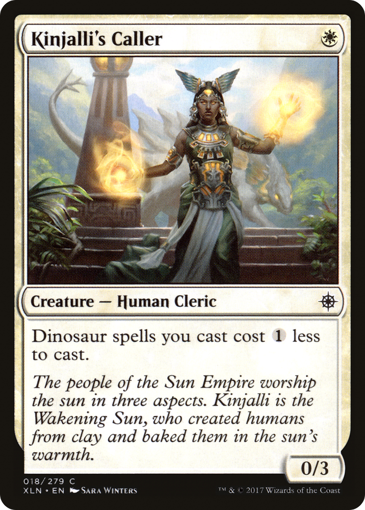 Kinjalli's Caller [Ixalan] | Silver Goblin