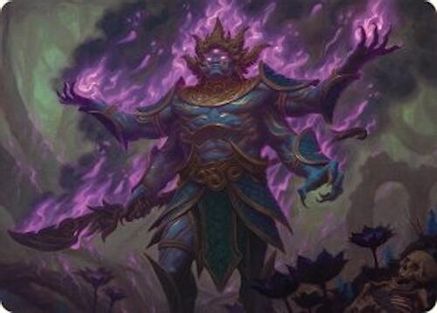 Rot-Curse Rakshasa Art Card (13/54) (013) - Art Series: Tarkir: Dragonstorm