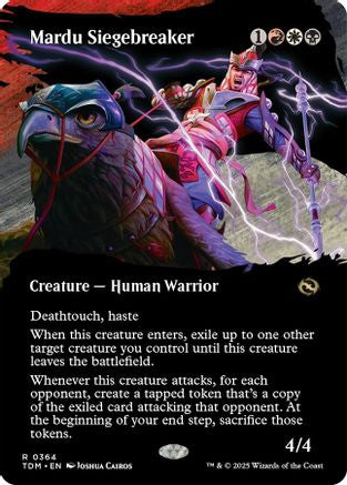 Mardu Siegebreaker (Borderless) (364) - Tarkir: Dragonstorm