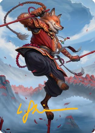 Equilibrium Adept Art Card (16/54) (Gold-Stamped Signature) (016) - Art Series: Tarkir: Dragonstorm
