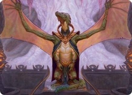 Kheru Goldkeeper Art Card (36/54) (036) - Art Series: Tarkir: Dragonstorm