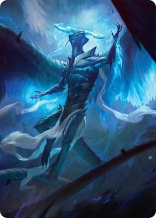 Ugin, Eye of the Storms Art Card (1/54) (001) - Art Series: Tarkir: Dragonstorm