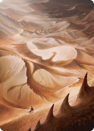 Plains Art Card (30/54) (030) - Art Series: Tarkir: Dragonstorm