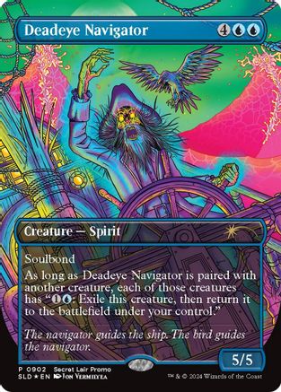 Deadeye Navigator (902) Foil - Secret Lair Drop