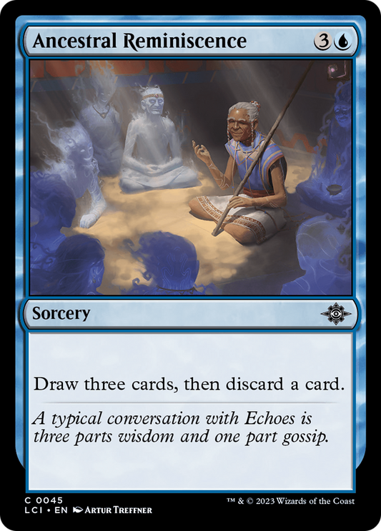 Ancestral Reminiscence [The Lost Caverns of Ixalan] Foil