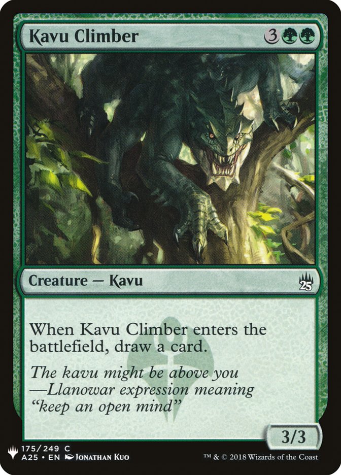 Kavu Climber [Mystery Booster] | Silver Goblin