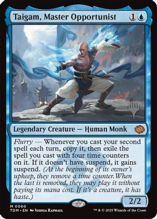 Taigam, Master Opportunist (060) - Promo Pack: Tarkir: Dragonstorm