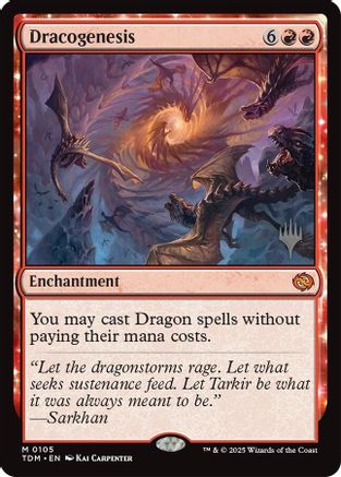 Dracogenesis (105) - Promo Pack: Tarkir: Dragonstorm