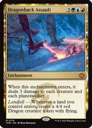 Dragonback Assault (179) - Promo Pack: Tarkir: Dragonstorm