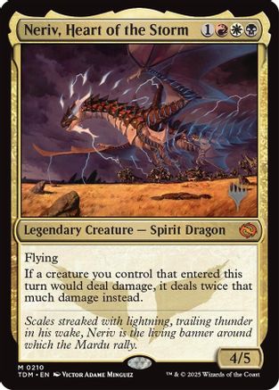 Neriv, Heart of the Storm (210) - Promo Pack: Tarkir: Dragonstorm