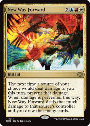 New Way Forward Foil (211) - Promo Pack: Tarkir: Dragonstorm