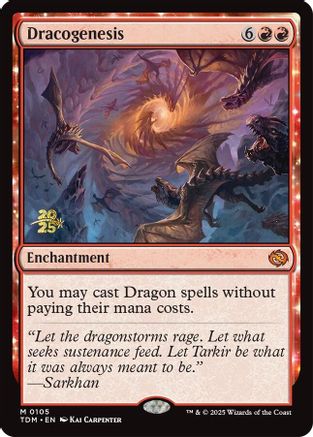 Dracogenesis (105) Foil - Prerelease Cards
