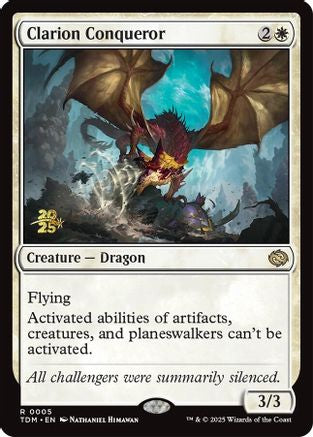 Clarion Conqueror (005) Foil - Prerelease Cards