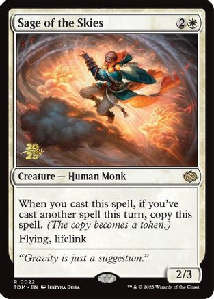 Sage of the Skies (022) Foil - Prerelease Cards