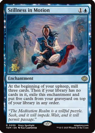 Stillness in Motion (059) Foil - Prerelease Cards